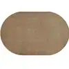 Mt. St. Helens Solid Color Classroom Carpet Collection, Sahara, Oval 6' x 9'