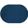 Mt. St. Helens Solid Color Classroom Carpet Collection, Blueberry, Oval 7'6"  x 12'