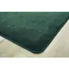 Mt. St. Helens Solid Color Classroom Carpet Collection, Emerald, Oval 7'6"  x 12'