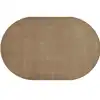 Mt. St. Helens Solid Color Classroom Carpet Collection, Sahara, Oval 7'6"  x 12'