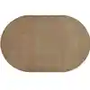 Mt. St. Helens Solid Color Classroom Carpet Collection, Sahara, Oval 7'6"  x 12'