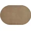 Mt. St. Helens Solid Color Classroom Carpet Collection, Sahara, Oval 7'6"  x 12'
