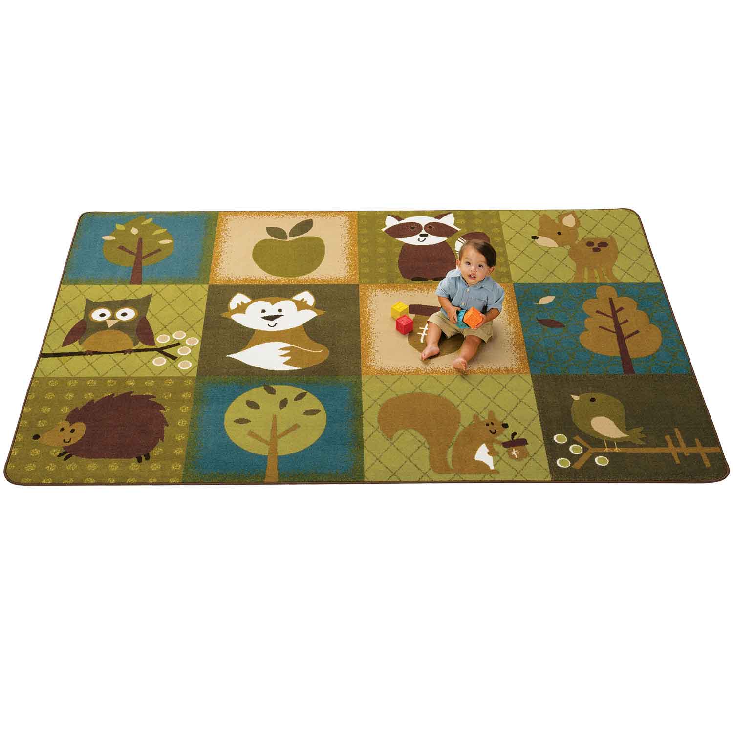 Nature's Friends Toddler Classroom Rug | Becker's