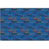 Read to Dream Pattern Classroom Rug, Rectangle 4' x 6'