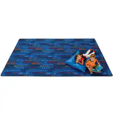 Read to Dream Pattern Classroom Rug