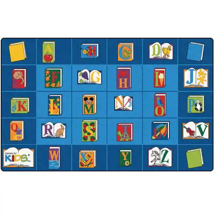 Reading By The Book Seating Classroom Rug