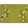 KIDSoft™ Branching Out Rug, Green, Rectangle 4' x 6'