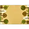 KIDSoft™ Tranquil Trees Rug, Tan, Rectangle 4' x 6'