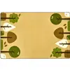 KIDSoft™ Tranquil Trees Rug, Tan, Rectangle 7' 6" x 12'
