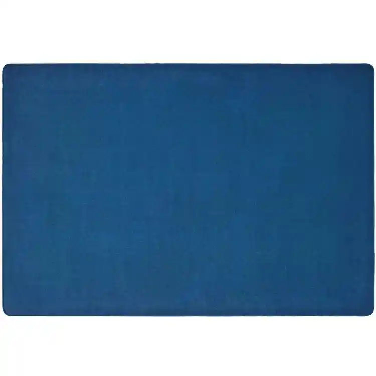Mt. Shasta Solid Rug, Blue Skies, Rectangle 4' x 6'