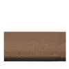 Mt. Shasta Solid Rug, Cocoa, Rectangle 4' x 6'