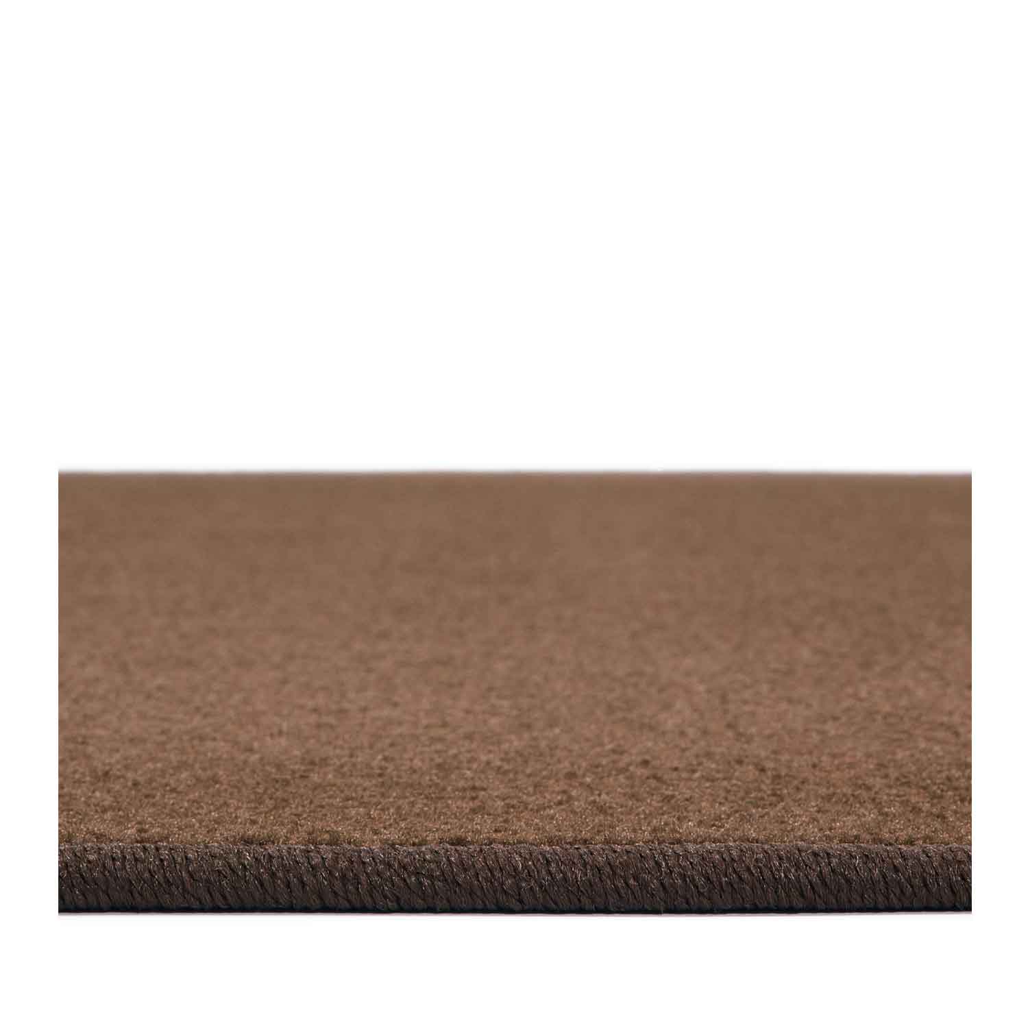 Mt. Shasta Solid Rug, Cocoa, Rectangle 4' x 6'