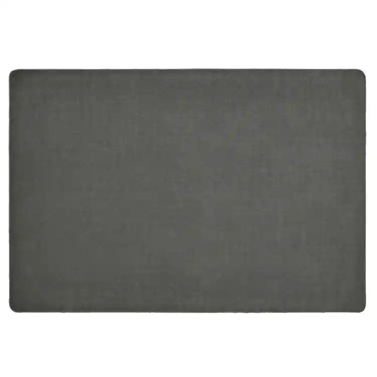 Mt. Shasta Solid Rug, Wolf Grey, Rectangle 6' x 9'