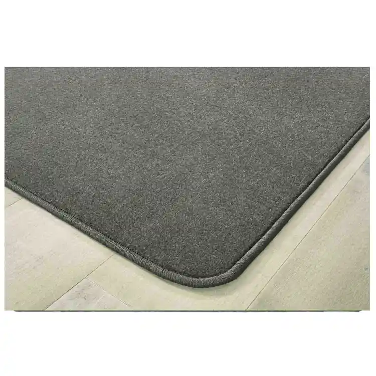 Mt. Shasta Solid Rug, Wolf Grey, Rectangle 6' x 9'
