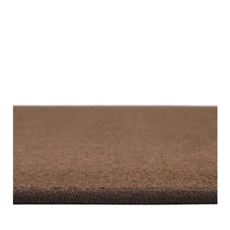 Mt. Shasta Solid Rug, Cocoa, Rectangle 6' x 9'