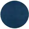 Mt. St. Helens Solid Color Classroom Carpet Collection, Blueberry, Round 6'