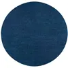 Mt. St. Helens Solid Color Classroom Carpet Collection, Blueberry, Round 6'