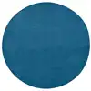 Mt. St. Helens Solid Color Classroom Carpet Collection, Marine Blue, Round 6'