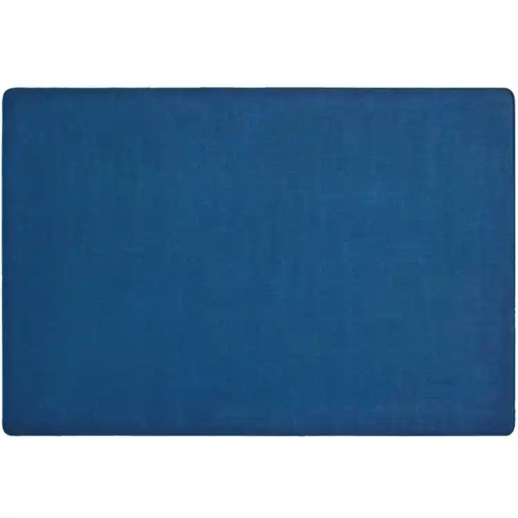 Mt. Shasta Solid Rug, Ocean Blue, Rectangle 7'6" x 12'
