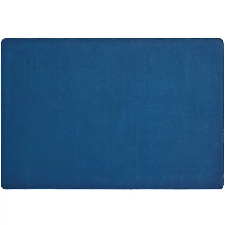 Mt. Shasta Solid Rug, Ocean Blue, Rectangle 7'6" x 12'