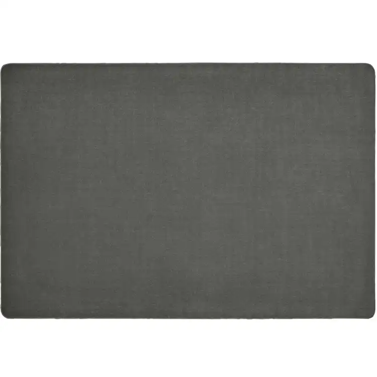Mt. Shasta Solid Rug, Wolf Grey, Rectangle 7'6" x 12'