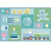 KIDSoft™ Baby's Basics Toddler Rug, Rectangle 4' x 6'