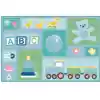 KIDSoft™ Baby's Basics Toddler Rug, Rectangle 6' x 9'