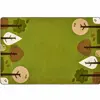 KIDSoft™ Tranquil Trees Rug, Green, Rectangle 7'6" x 12'