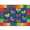 KIDSoft™ 123 ABC Butterfly Classroom Rug