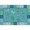KIDSoft™ 123 ABC Butterfly Classroom Rug, Contemporary Colors