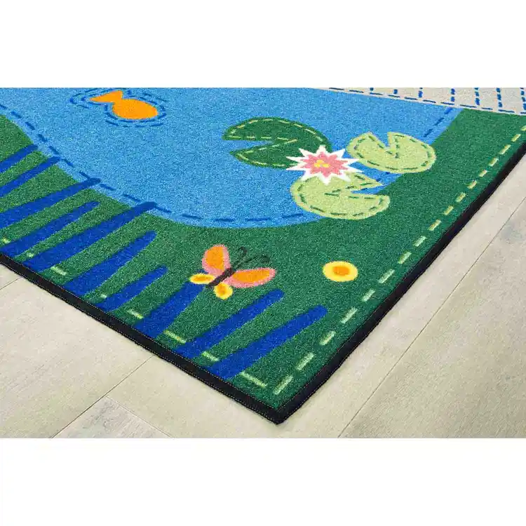 KID$ Value Classroom Rugs™, Tranquil Pond