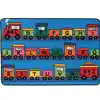 KID$ Value Classroom Rugs™, Alphabet Train, Rectangle 3' x 4'6"