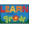 KID$ Value Classroom Rugs™, Learn & Grow, Rectangle 3' x 4'6"