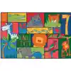KID$ Value Classroom Rugs™, Jungle Fever, Rectangle 3' x 4'6"