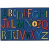 "KID$ Value Classroom Rugs™, Playful Alphabet, Rectangle 3' x 4'6"""