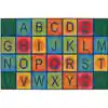 KID$ Value Classroom Rugs™, Simple Alphabet Blocks