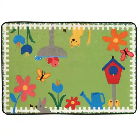 KID$ Value Classroom Rugs™, Garden Time