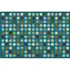 KID$ Value Classroom Rugs™, Microdots, Rectangle 3' x 4'6" Teal