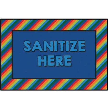 Healthy Habits Collection™ Sanitize Here Mats