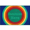 Healthy Habits Collection™ Sanitize Here Mats