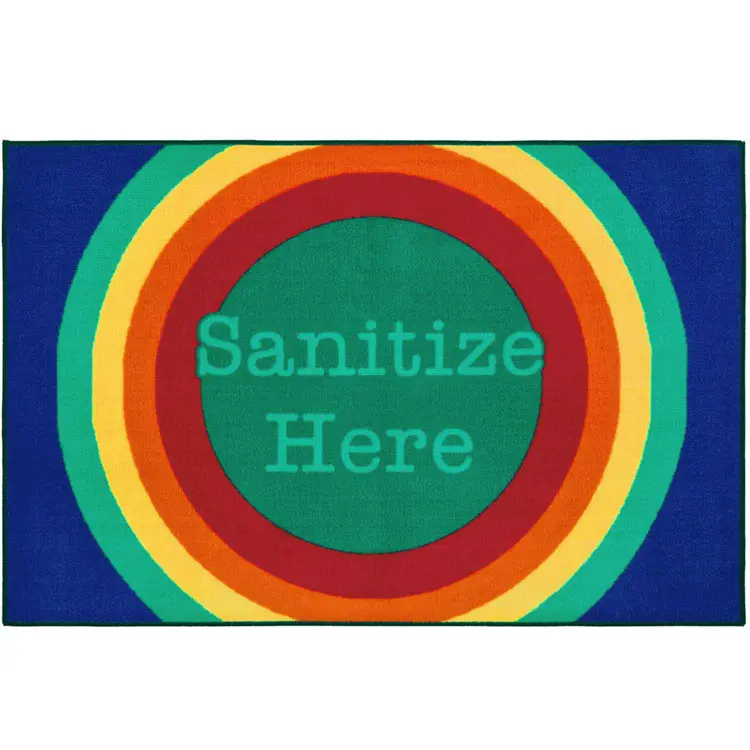 Healthy Habits Collection™ Sanitize Here Mats