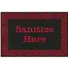 Healthy Habits Collection™ Sanitize Here Mats