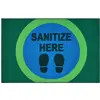 Healthy Habits Collection Sanitize Here Dot Mats™