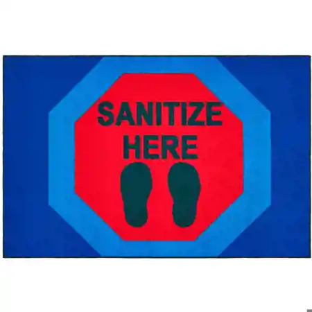 Healthy Habits Collection™ Stop & Sanitize Here Mats