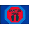 Healthy Habits Collection™ Stop & Sanitize Here Mats