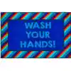 Healthy Habits Collection™ Rainbow Stripe Wash Your Hands Mat