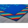 Healthy Habits Collection™ Rainbow Stripe Wash Your Hands Mat