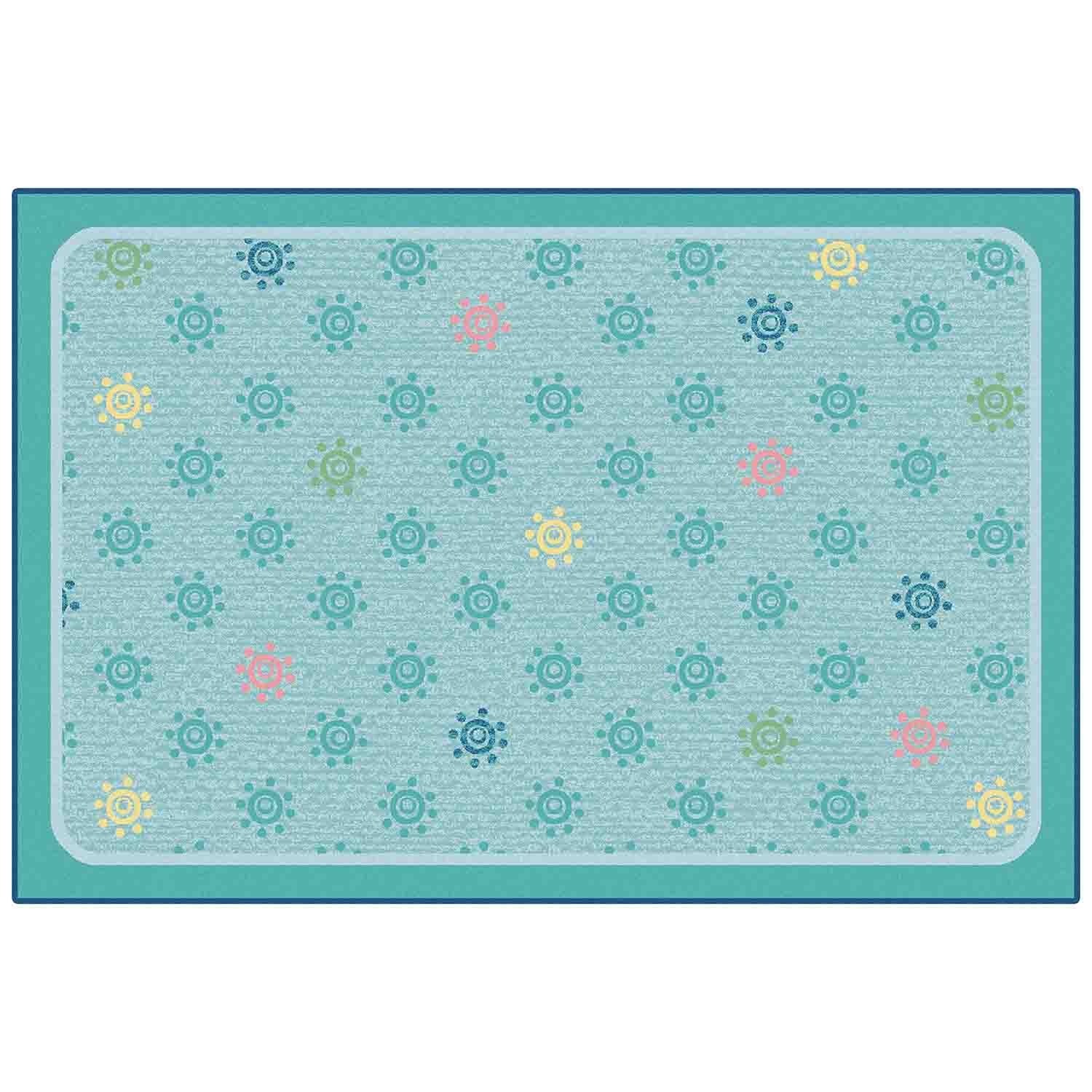 KID$ Value Classroom Rugs™, Sunshine Flowers | Becker's
