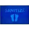 Healthy Habits Collection™ Stand to Sanitize Mat, Blue Feet
