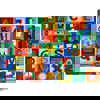 KIDSoft™ Toddler Alphabet Blocks Classroom Rug, Rectangle 4' x 6'